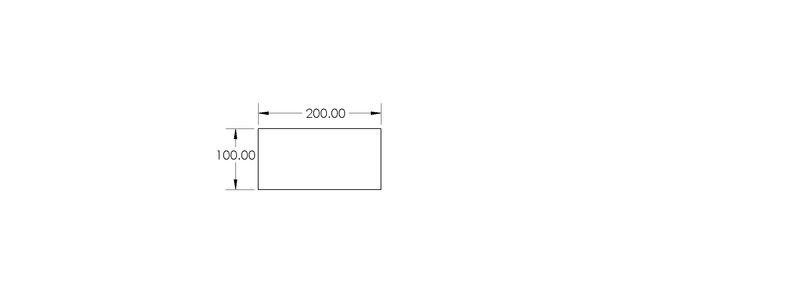 Softwood Sleepers 2.4m 100mm x 200mm drawing