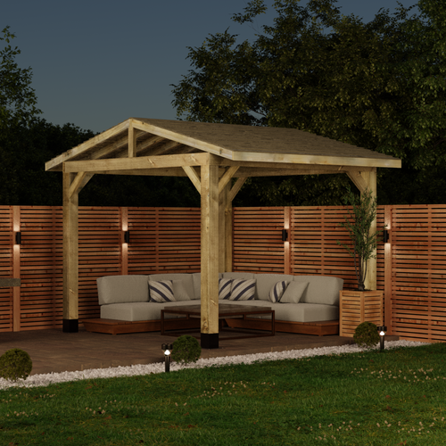  ChatGPT said: Treated Featheredge Gazebo Kit – A Modern and Durable Addition