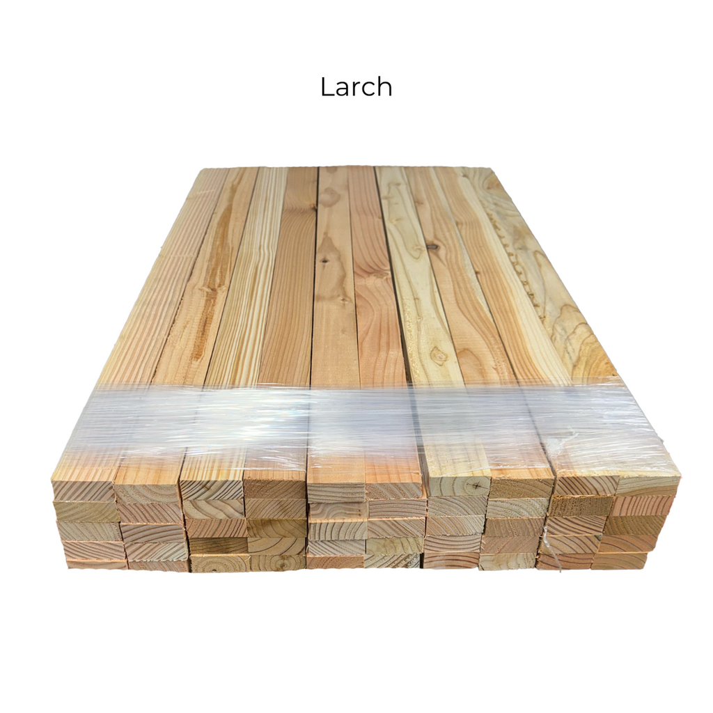 larch 2" X 1" bundle