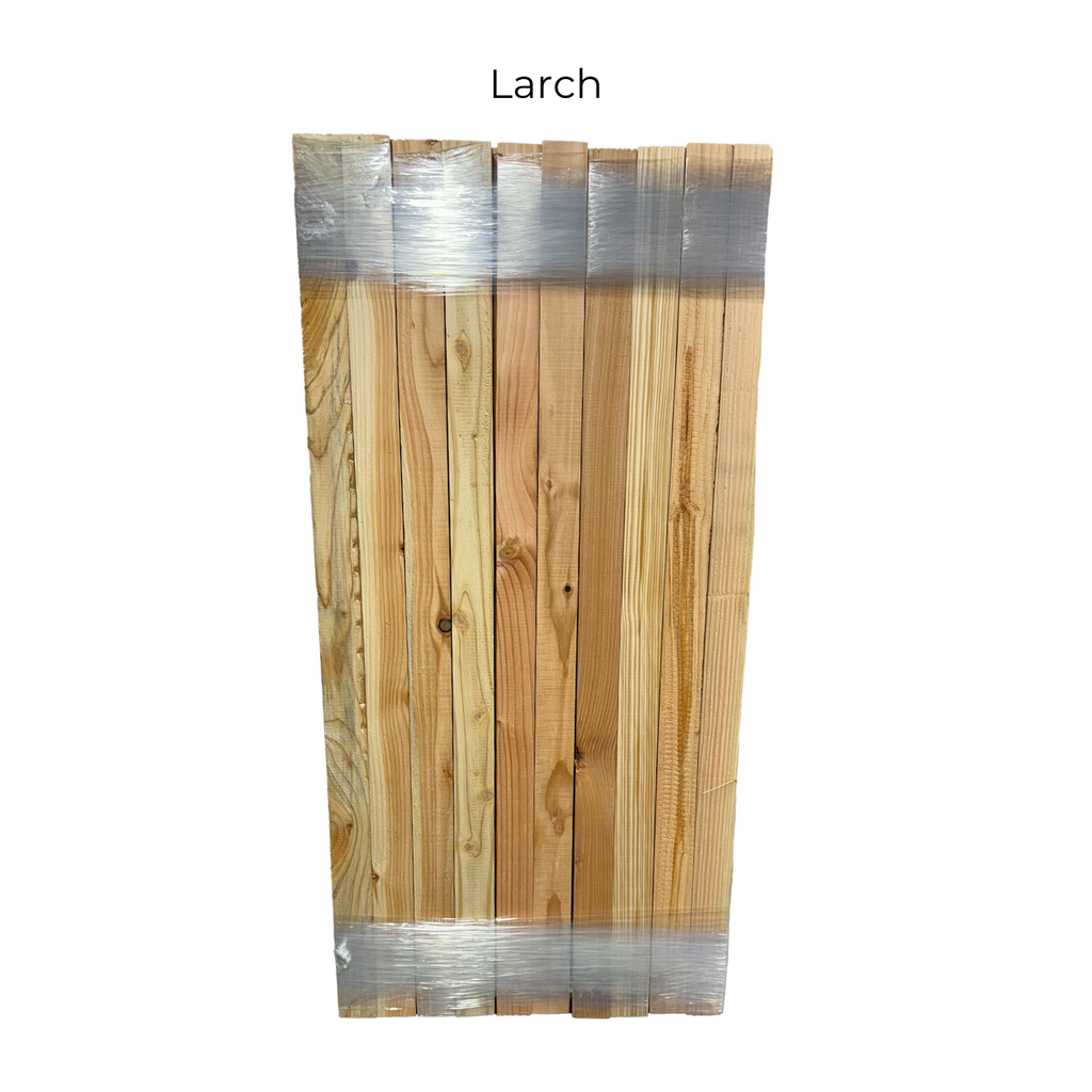 larch 2" X 1" bundle