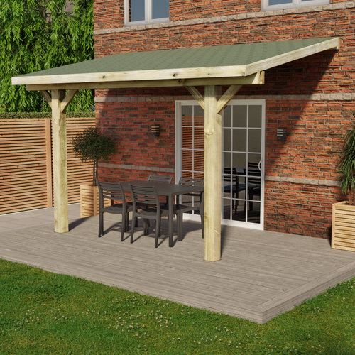 Green Shingle Gazebo Kit – A Perfect Fit for Your Outdoor Space