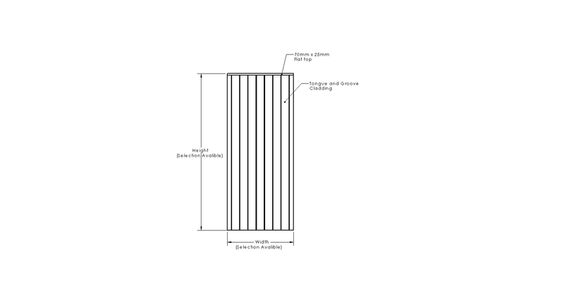 Lynton Side Gate Premium Framed drawing