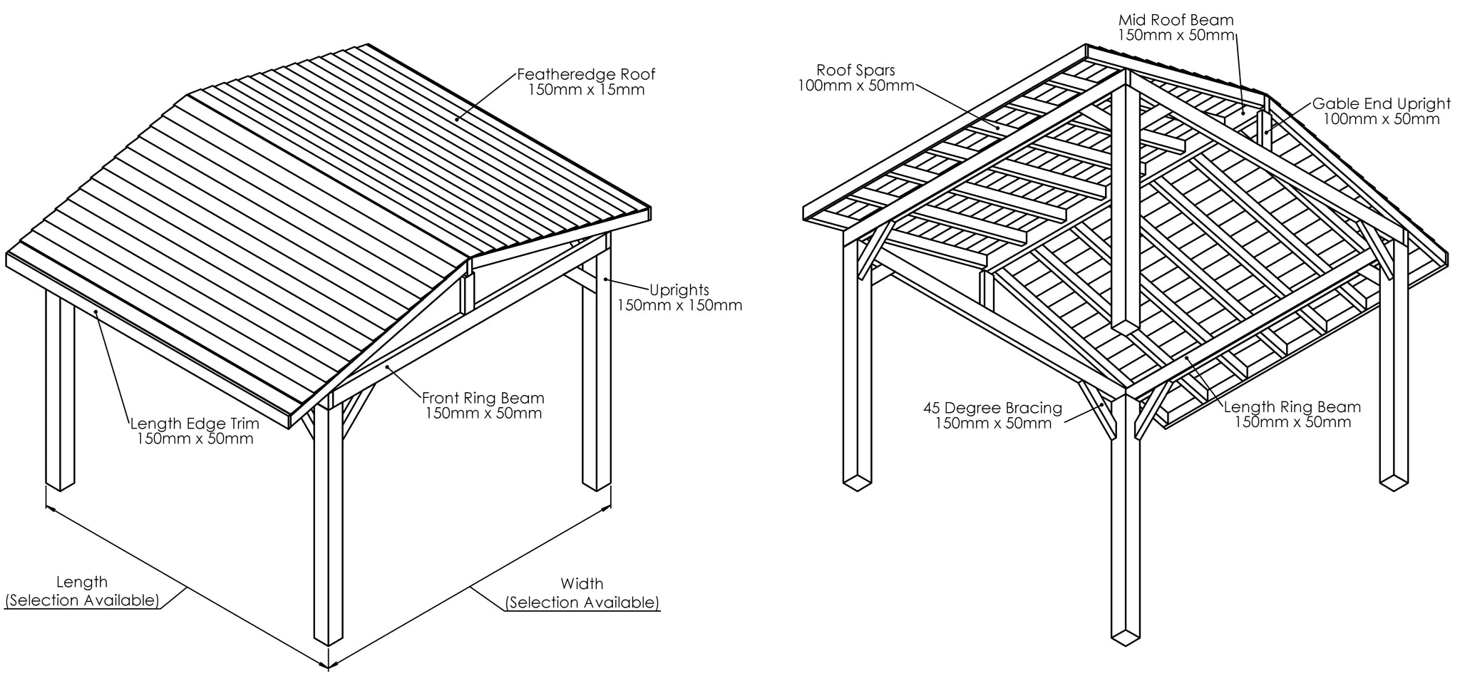 Pergola | Garden Structures | Free Delivery – Ruby Group