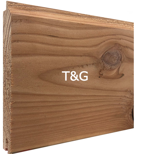 Free 15cm Sample - Home-Grown Larch Cladding T and G